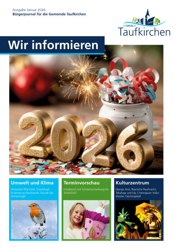 Titelseite - Wir informieren Ausgabe Oktober 2025